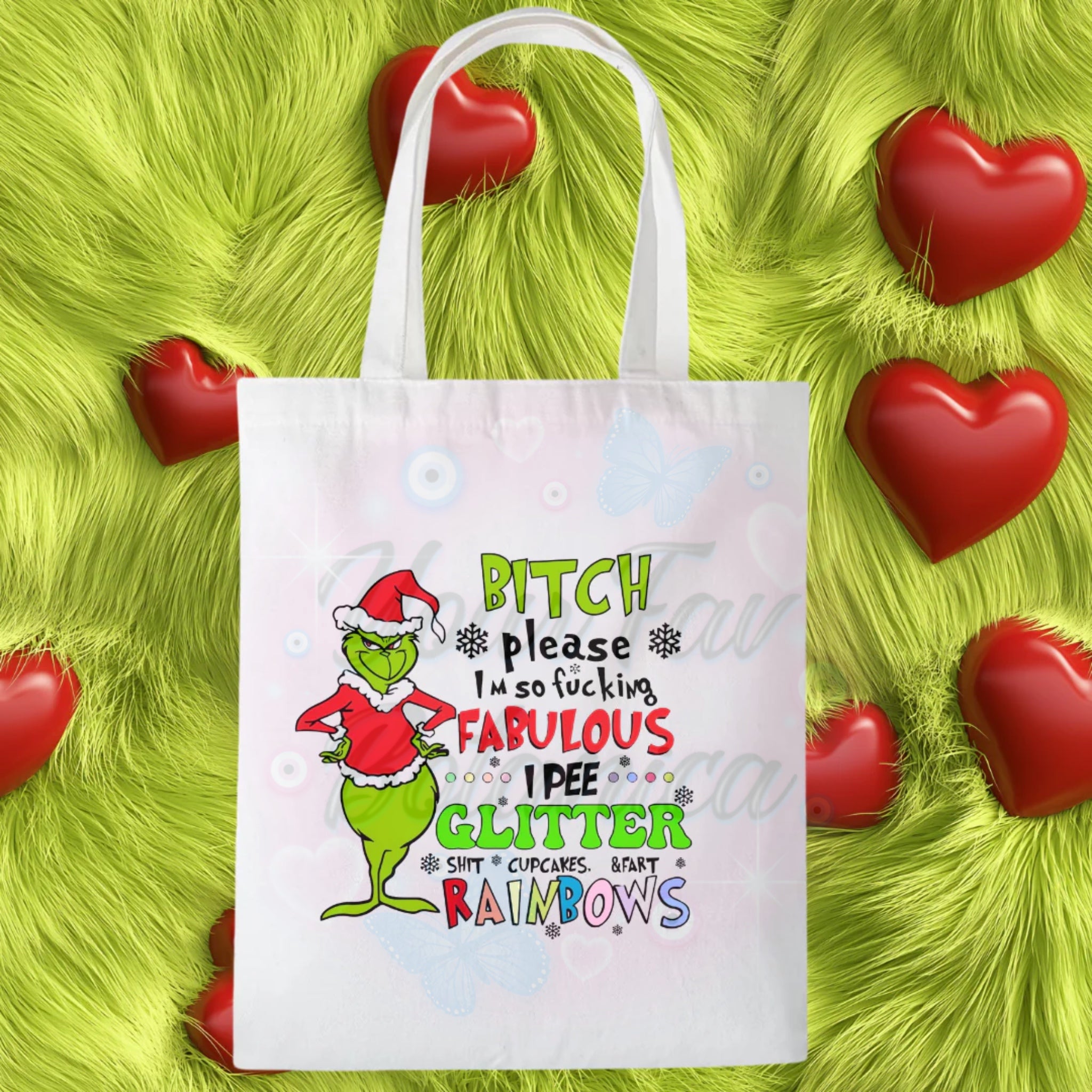 The Grinch Tote Bag