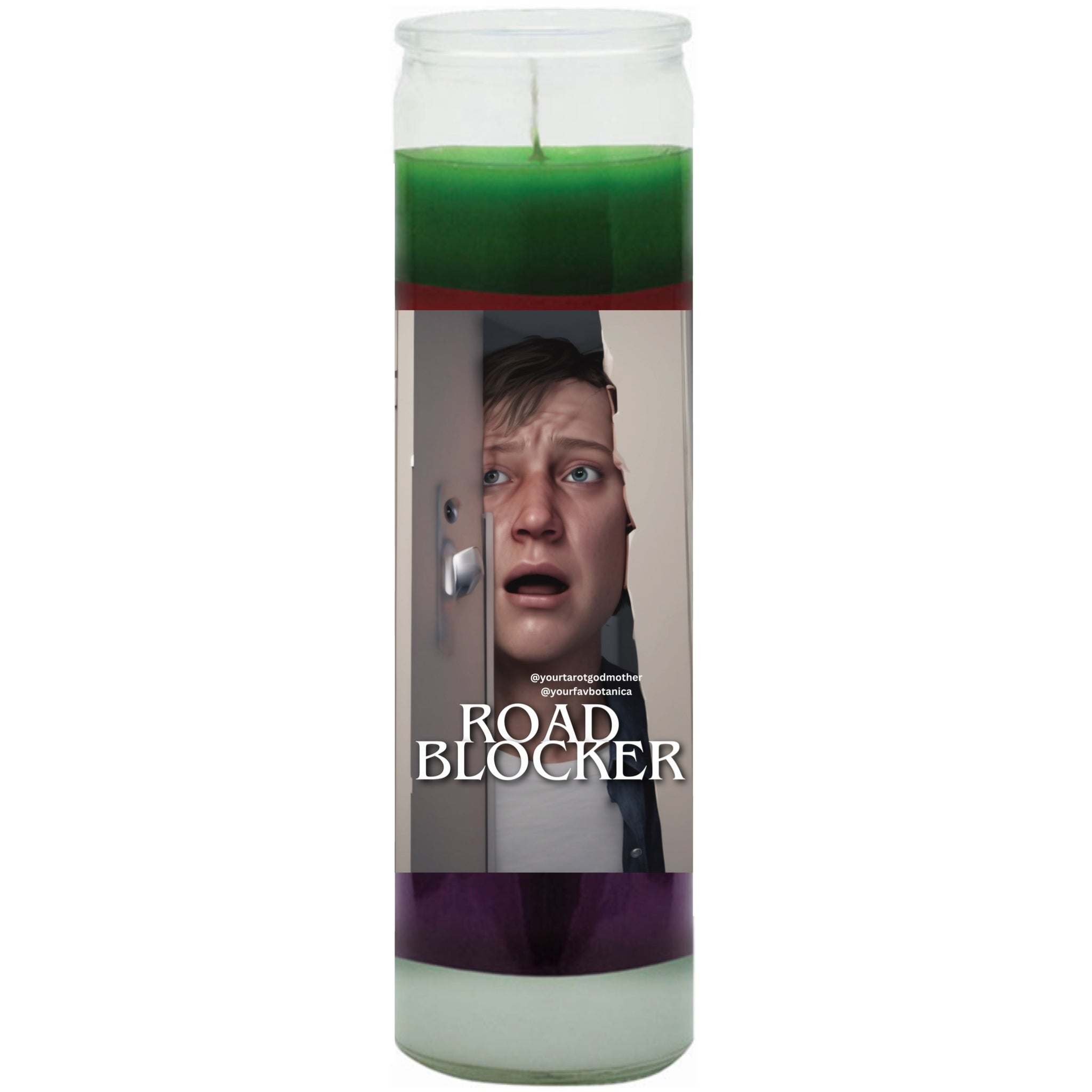 Road Blocker Spell Candle