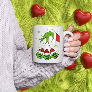 Custom Names Grinch Ornaments Mug