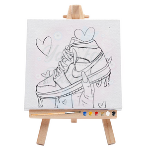 Nike Dunks Pre-Drawn Canvas Art Kit