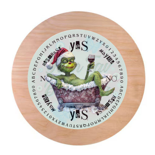 The Grinch In Bath Pendulum Spiritual Board