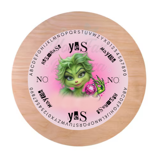 The Grinch Sassy Girl Pendulum Spiritual Board