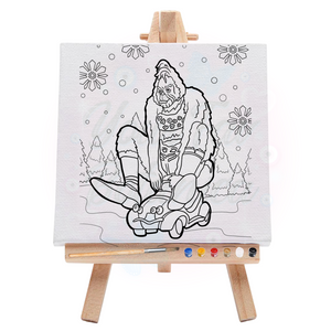 The Grinch Pre Drawn Art Kit