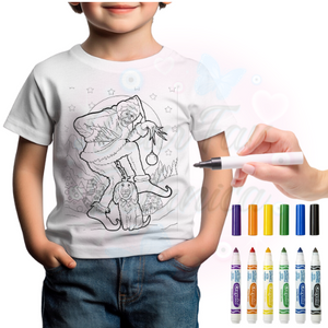 DIY Christmas The Grinch Coloring Shirt For Kids