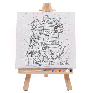 The Grinch Pre Drawn Art Kit