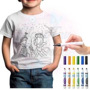 DIY Christmas The Grinch Coloring Shirt For Kids