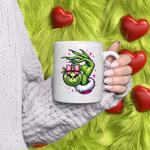 Girl Grinch Mug