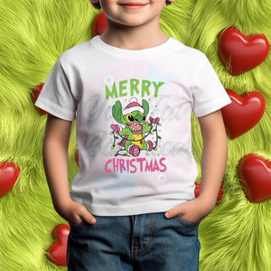 Merry Christmas Stitch Shirt