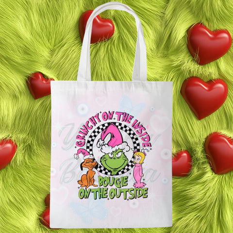 Grinch Tote Bag