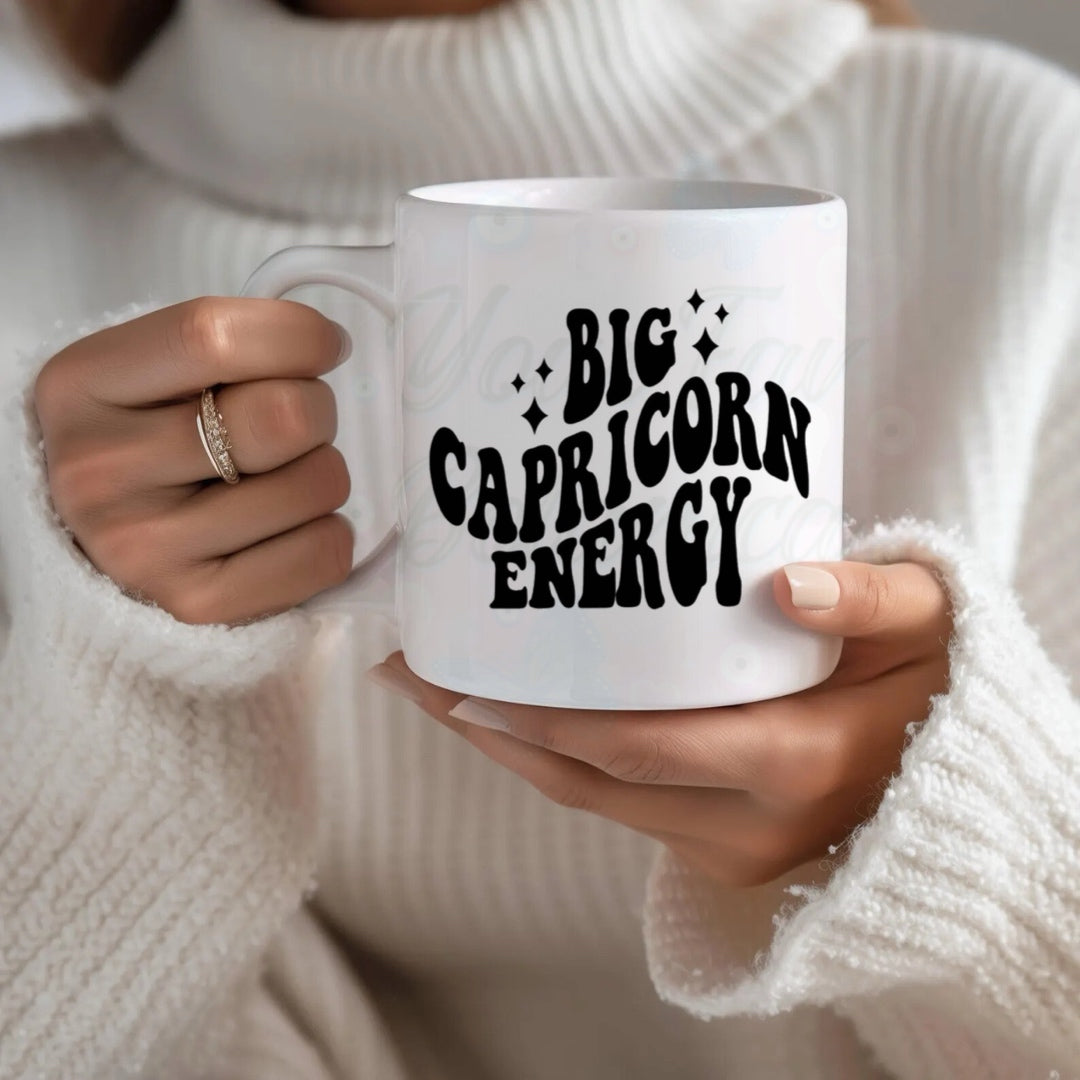 Big Capricorn energy mug