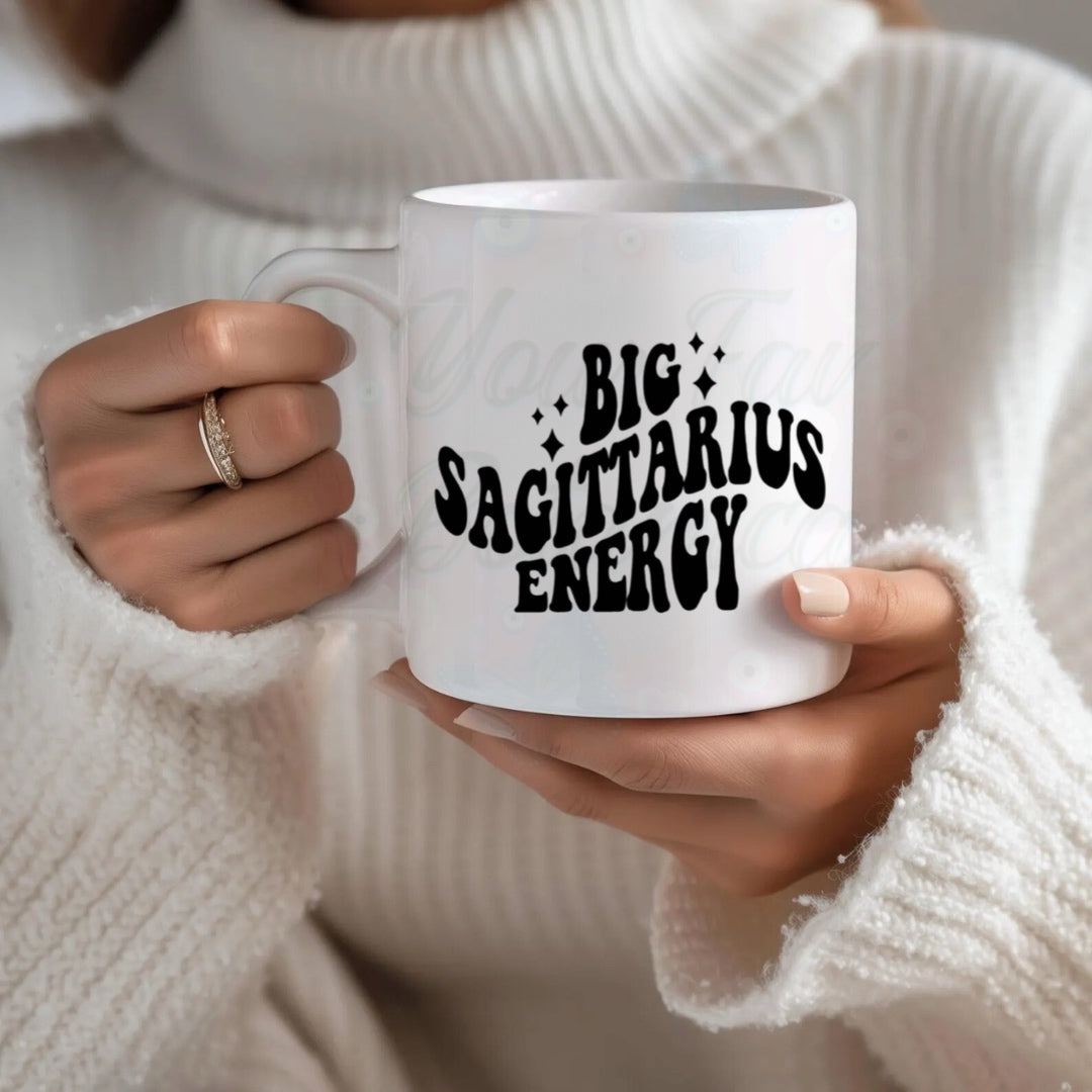 Big sagittarius energy mug