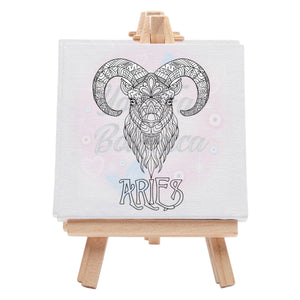 Spiritual Aries Pre-Drawn Canvas Art Kit