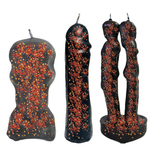 Prepared Figure Candles For Hexing