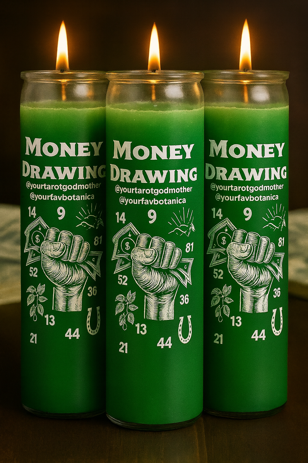 Money Drawing Candle