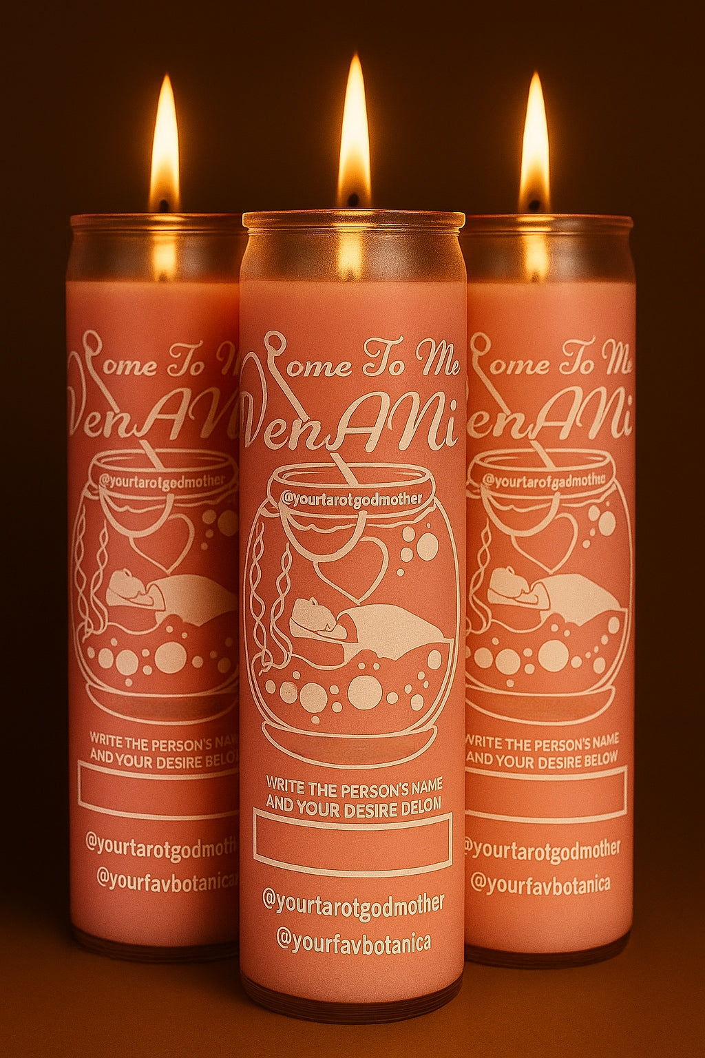 Come To Me - Ven A Mi Candle