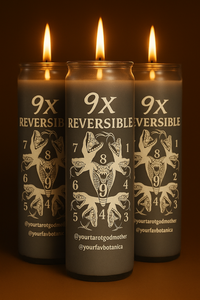 9x Reversible Candle