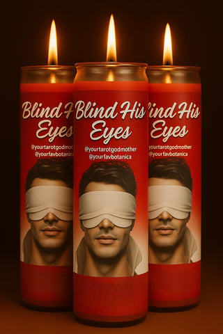 Blind His Eyes Candle