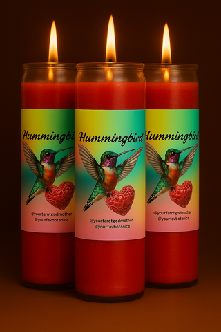Hummingbird Candle