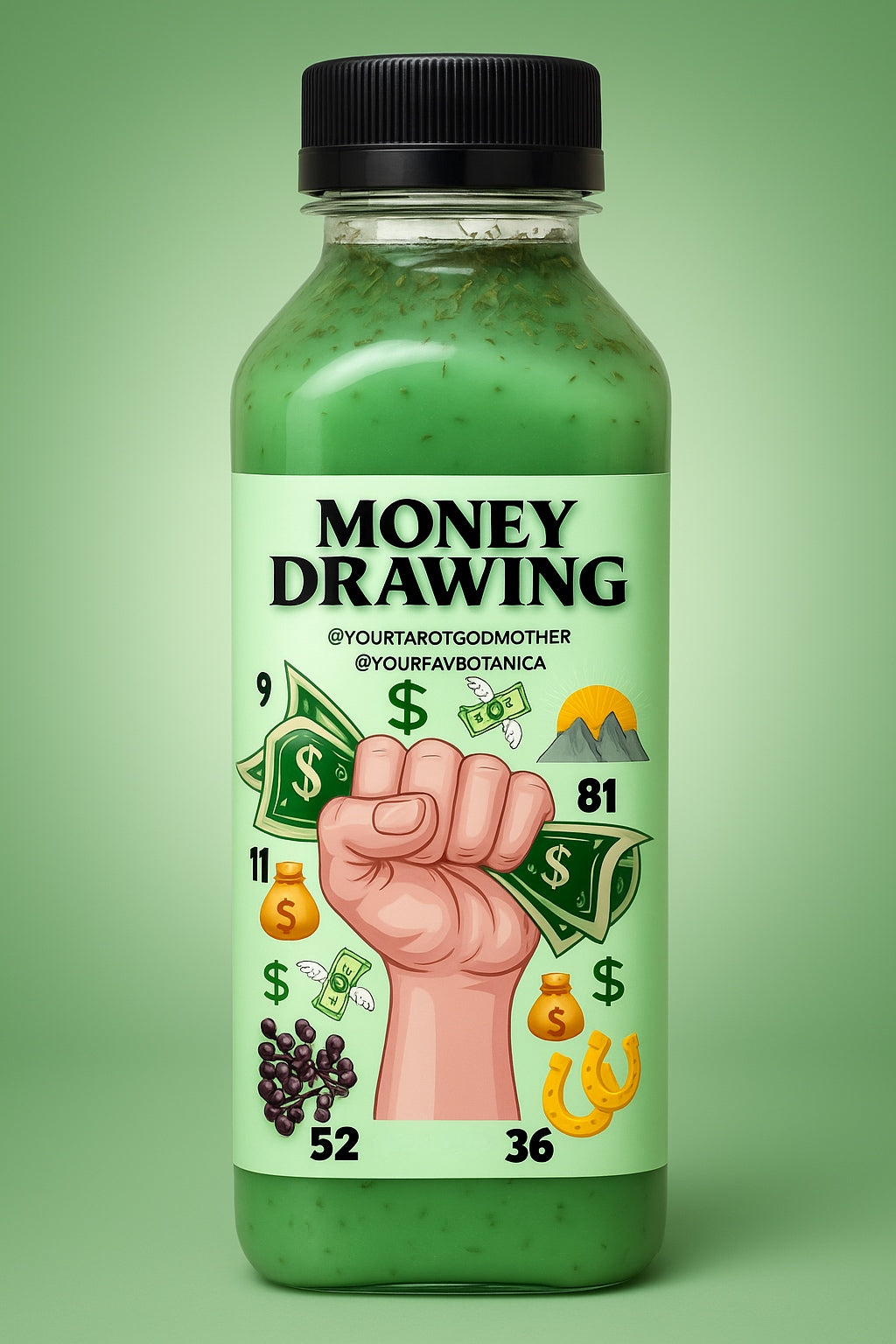 Money Drawing Prepared Bath