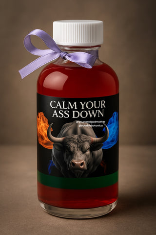 Calm Your Ass Down Oil Spell Bottle