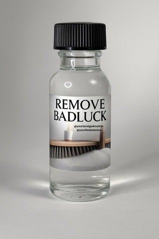Remove BadLuck Spell Oil