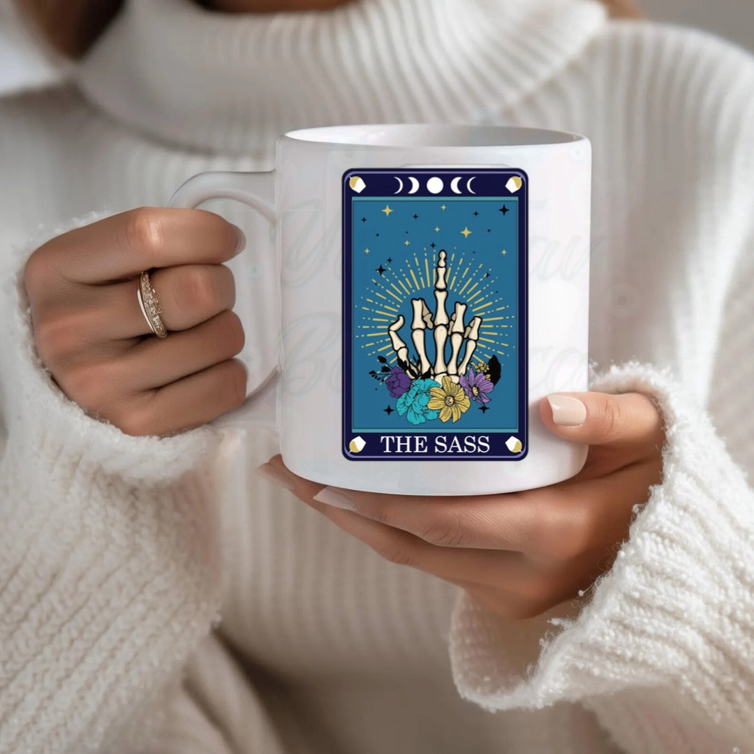 The Sass Tarot Card Coffee Mug