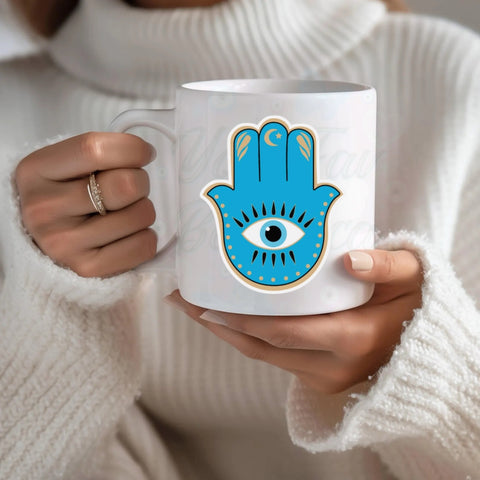 Evil Eye hands Mug