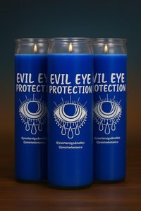 Evil Eye Candle