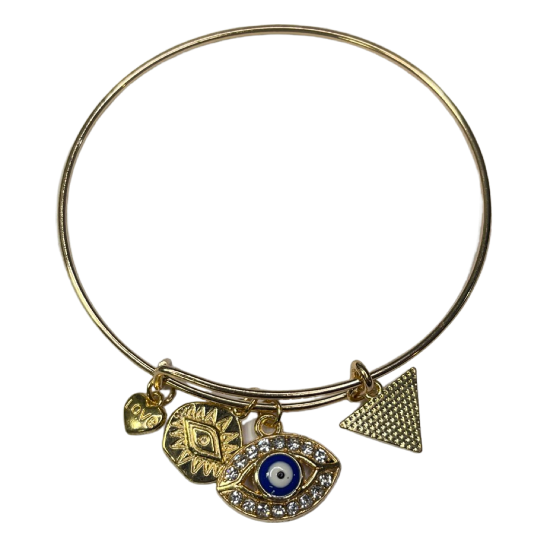 Gold Evil Eye Bracelet