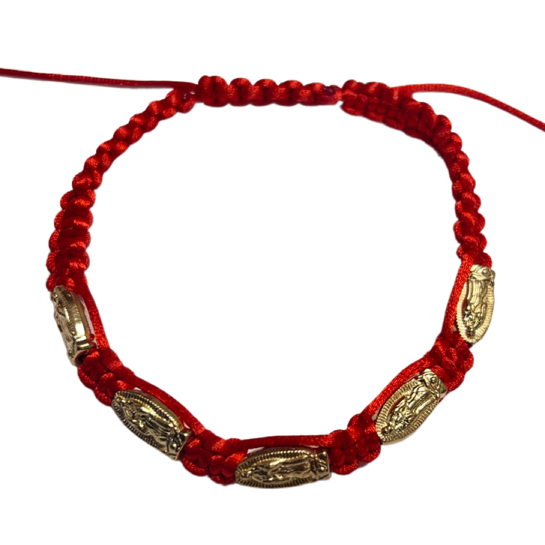 Gold Virgin De Guadalupe Bracelet