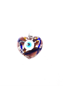 Light Purple Evil Eye Necklace