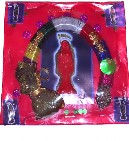 Santa Muerte Amulet (Red)