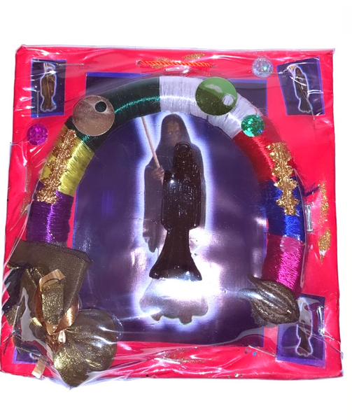 Santa Muerte Amulet (Black)