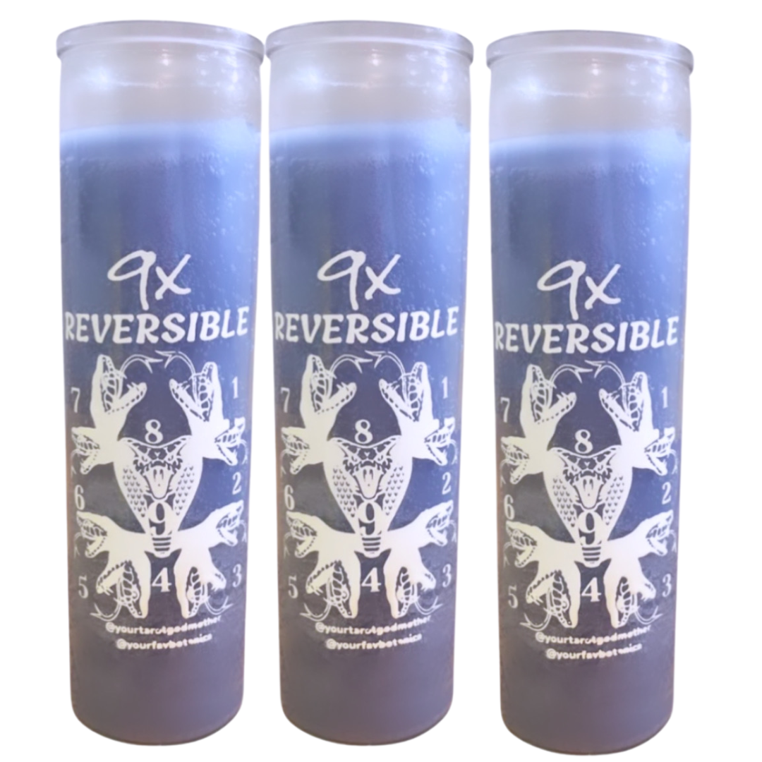 9x Reversible Candle