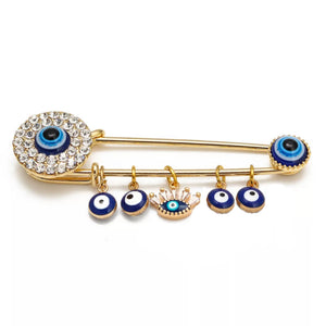 5 Little Evil Eye Pin